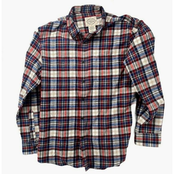 St Johns Bay Shirt Men's Size XL Quilted Flannel Plaid Tartan Long Sleeve - Picture 1 of 6
